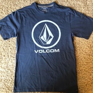 Youth boys blue Volcom tee shirt